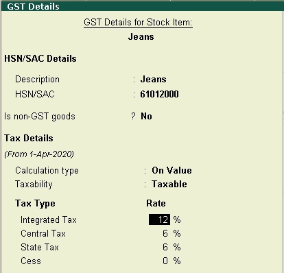 Multiple GST and Interstate Sales invoice in Tally.ERP9