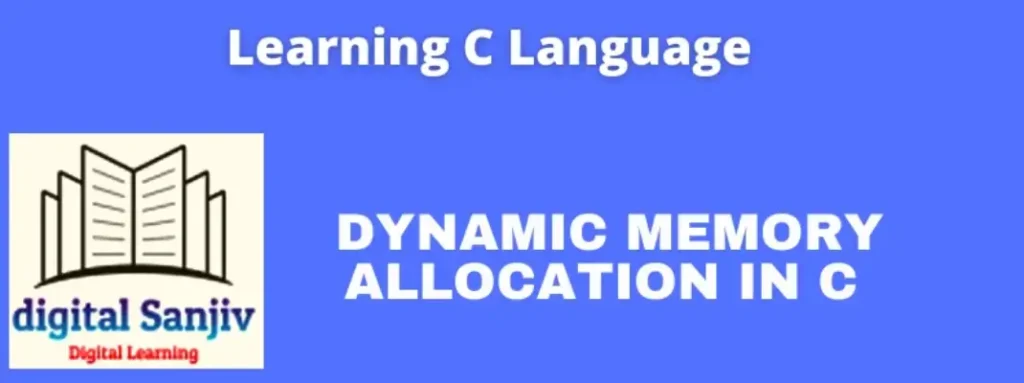 dynamic memory allocation in C