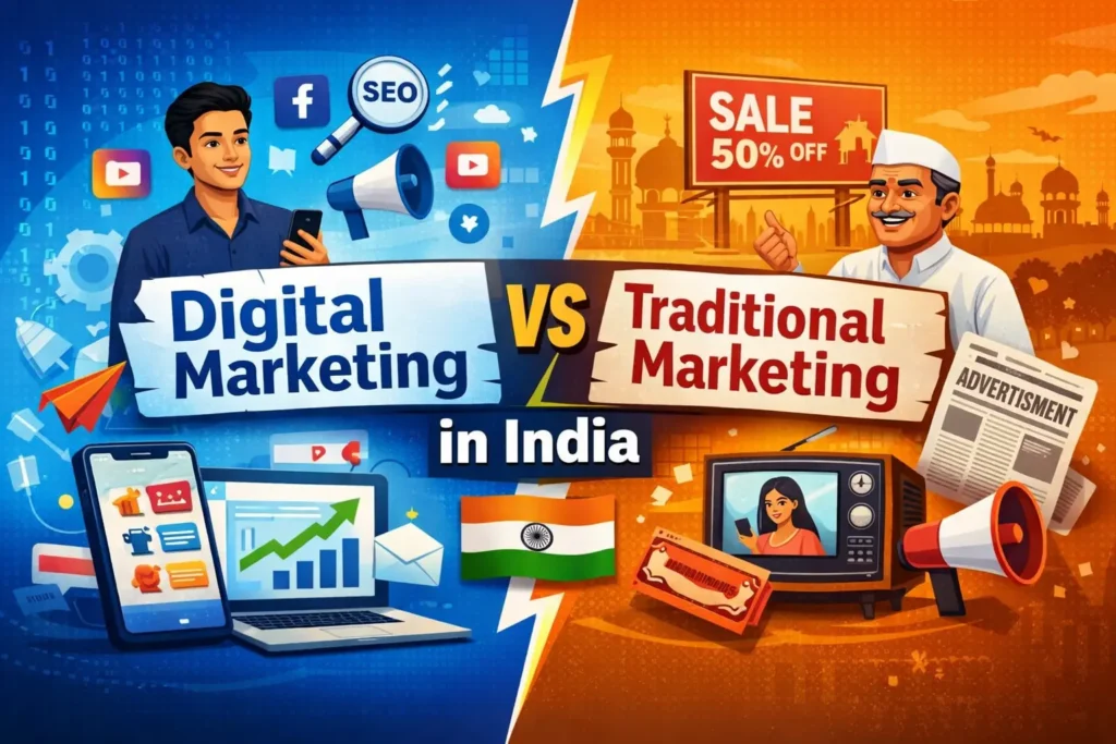 Digital Marketing vs Traditional Marketing
