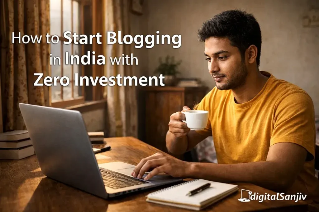How to Start Blogging in India with Zero Investment