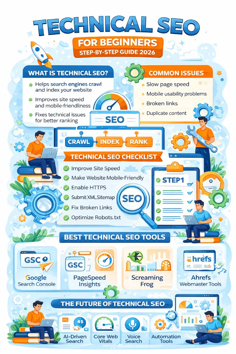 Technical SEO for beginners Roadmap