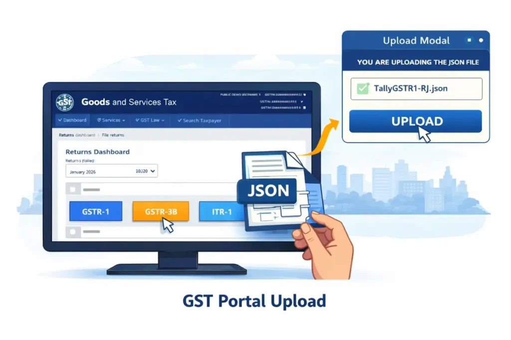 GST Portal Upload GST Portal Upload